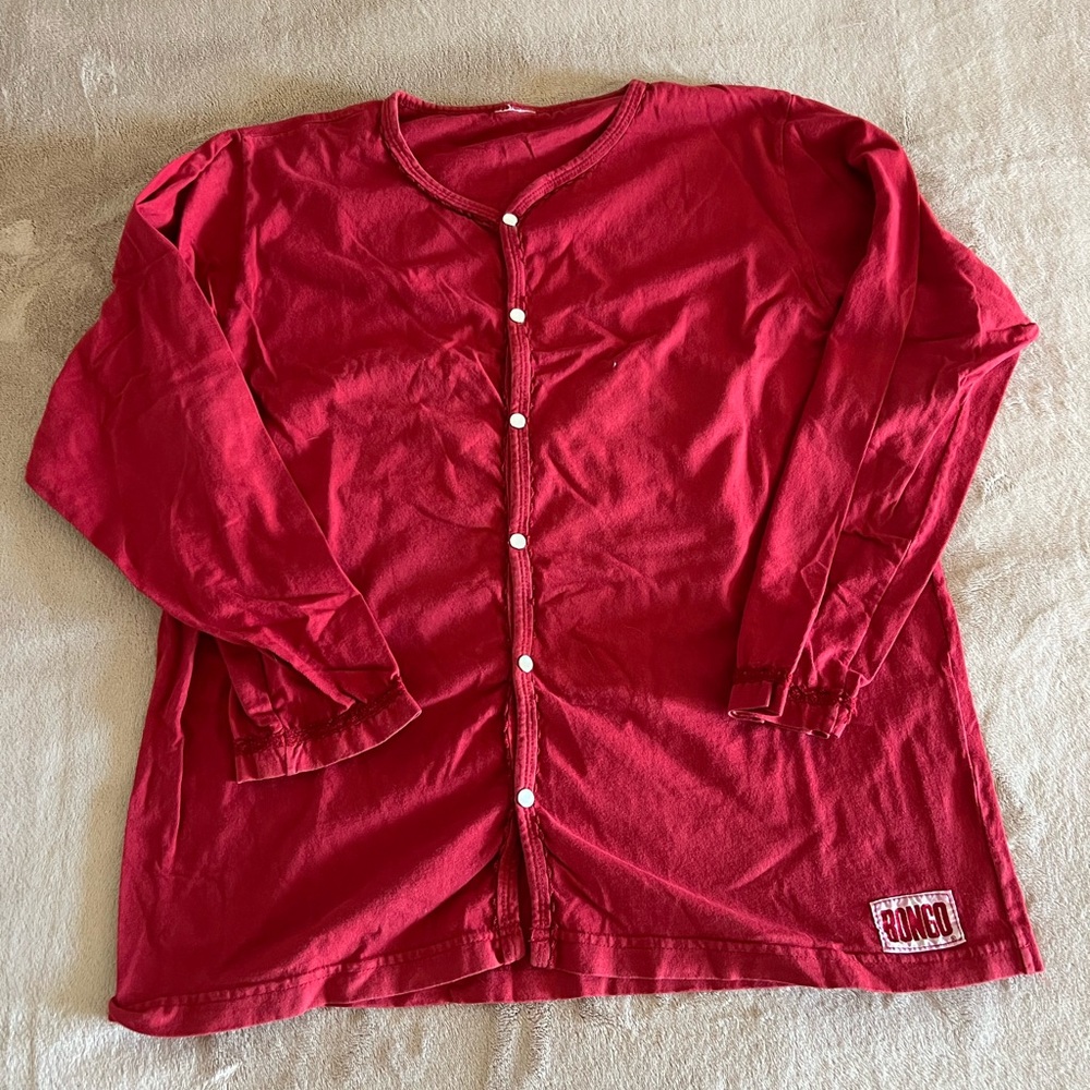BONGO Red button up